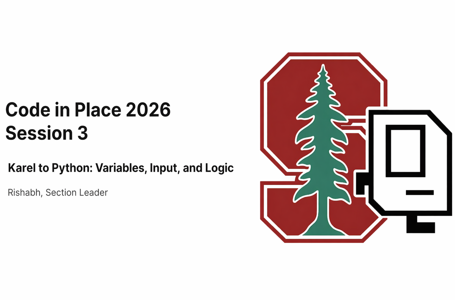 Code in Place Week 3 preview